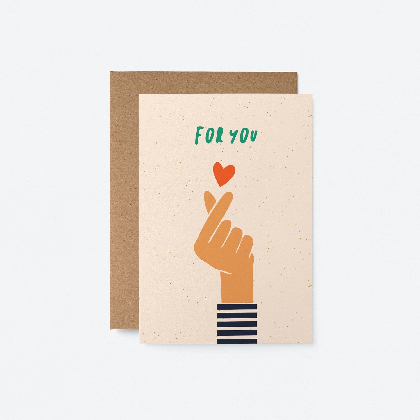 For You Blank Greetings Card