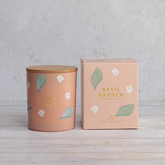 Chickidee Basil Garden Candle