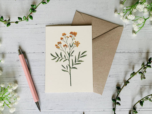 Tansy Greeting Card