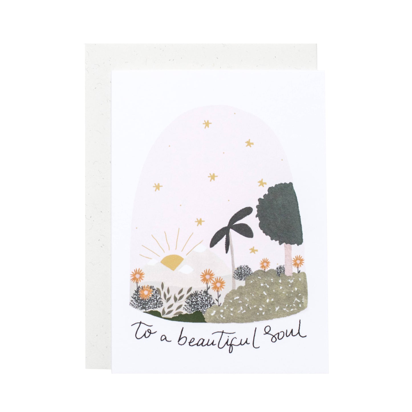 To A Beautiful Soul Greeting Card