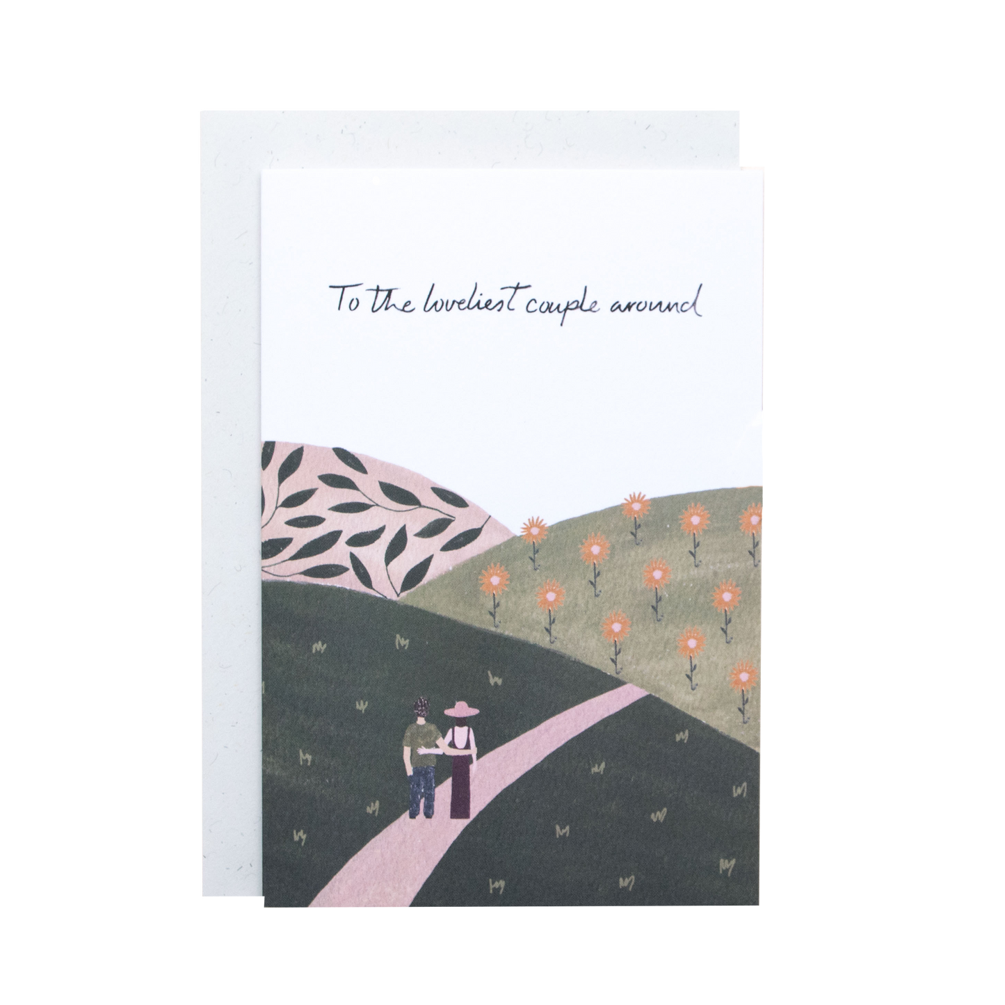 Loveliest Couple Greetings Card