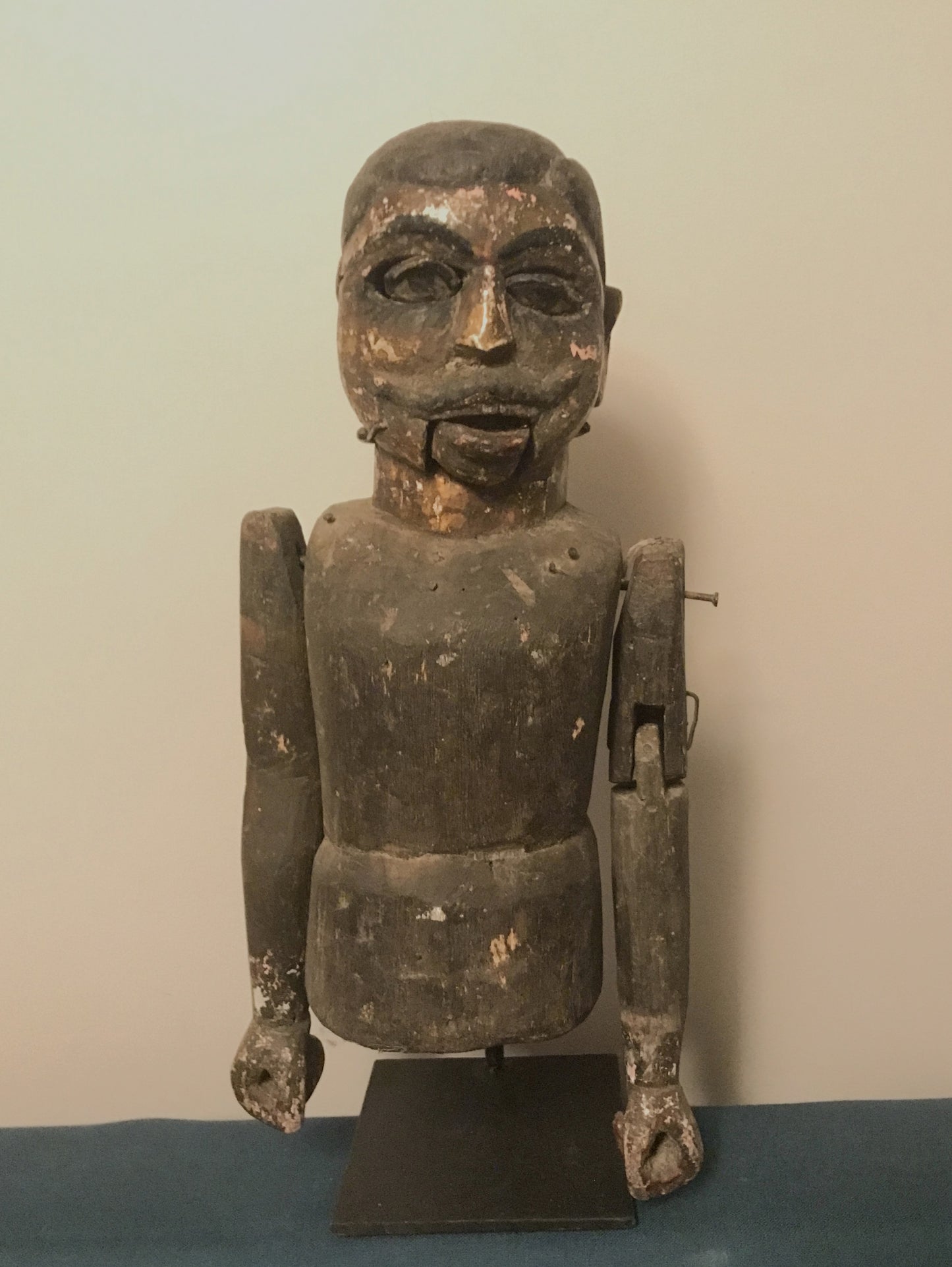 Wooden Marionette - Articulated Puppet from Southern India - Early 19th Century