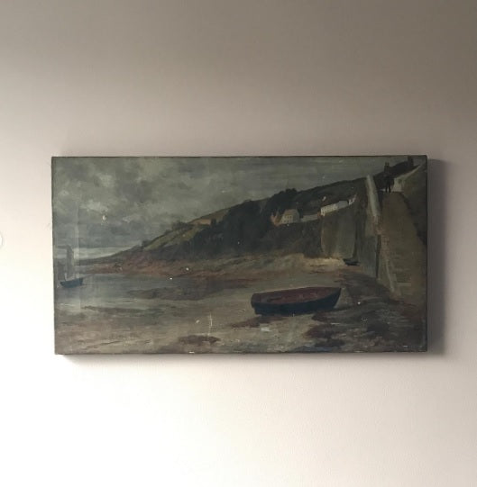 By the Sea - Oil on Canvas