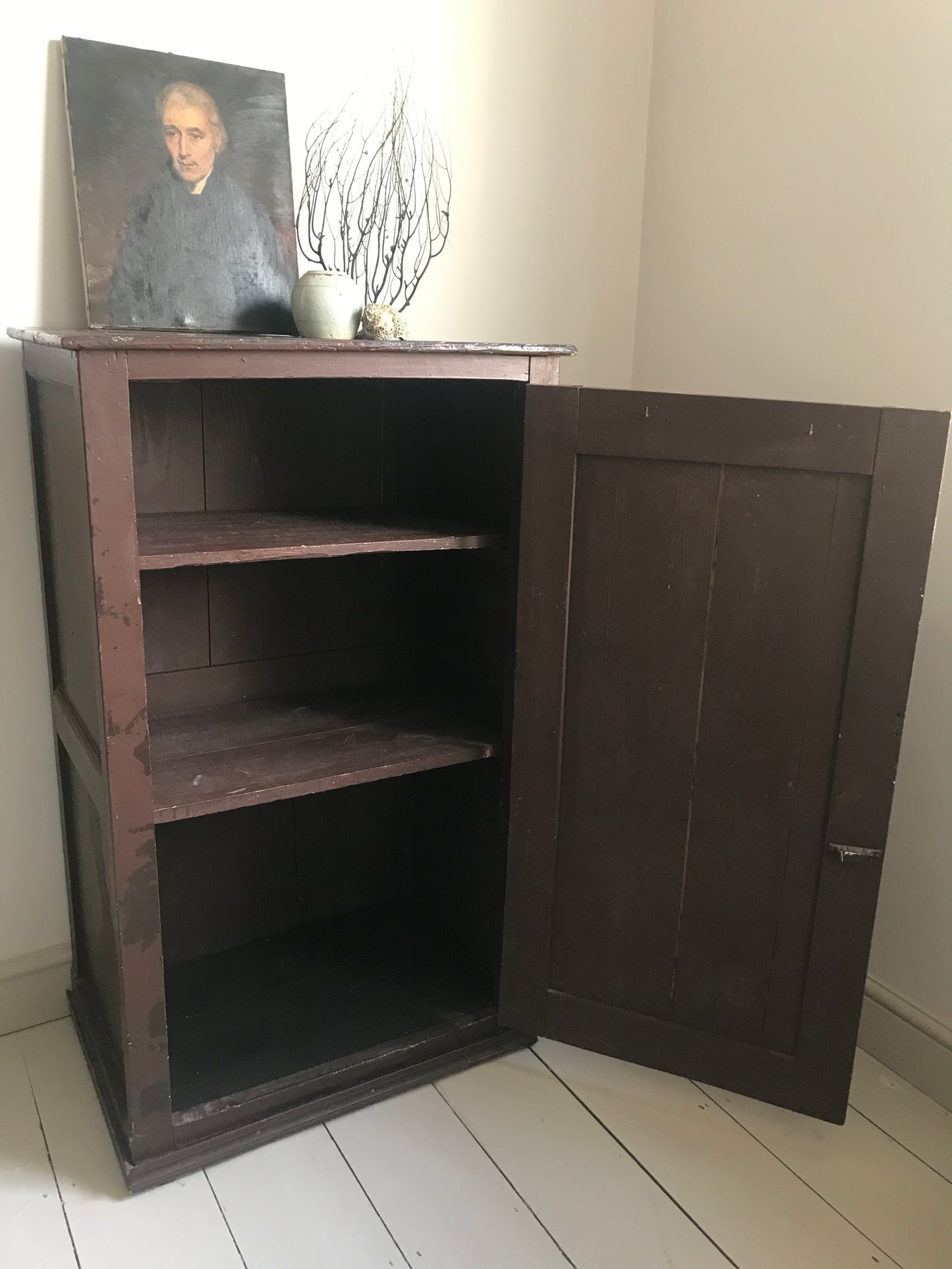 French Rustic Antique Cupboard