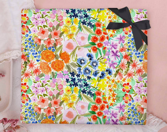 Gift Wrap - Bold Florals Wrapping Paper Sheet