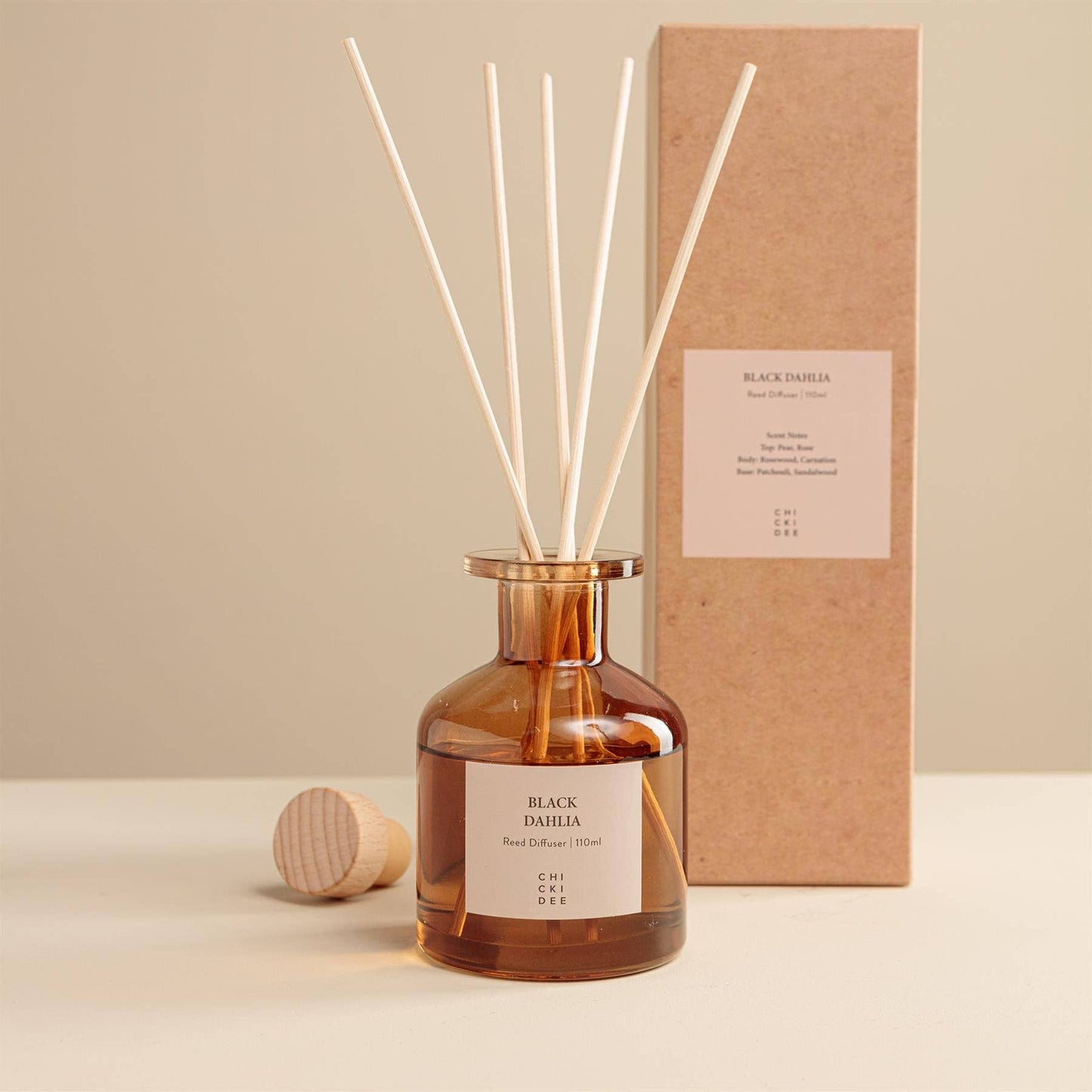 Chickidee Black Dahlia Apothecary Diffuser